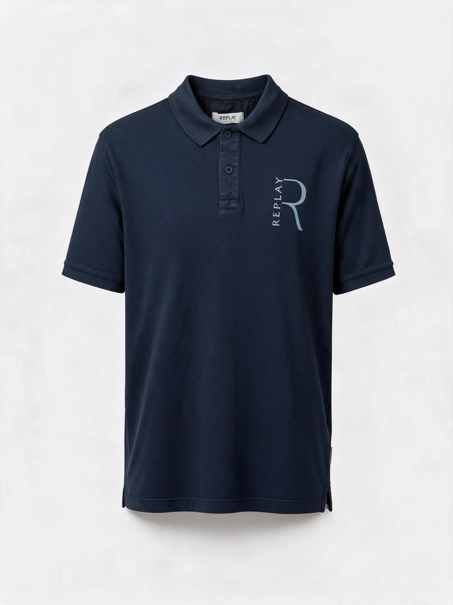 Kratki rukav kragna RG — crna